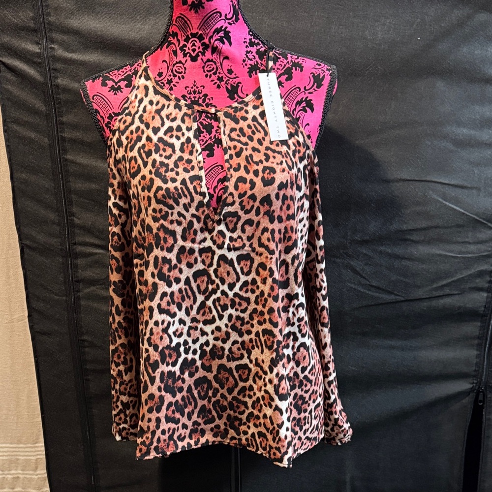 Leopard Print Women's Top